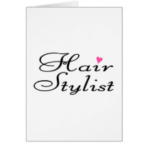 Hair Stylist Greeting Cards
