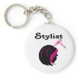 Hair Stylist Keychain