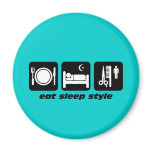 Hair stylist magnets