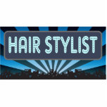 Hair Stylist Marquee Acrylic Cut Out