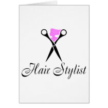 Hair Stylist (Pink/Scissors)