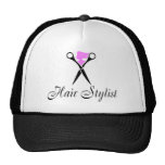 Hair Stylist (Pink/Scissors) Trucker Hats