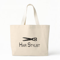 Hair Stylist (Scissors) Tote Bags