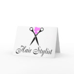 Hair Stylist (Scissors/Pink)