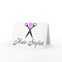Hair Stylist (Scissors/Pink)