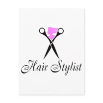 Hair Stylist (Scissors/Pink)