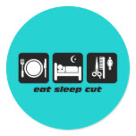 Hair stylist stickers