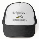 Hair Stylist Tease It Til It Stands Straight Up