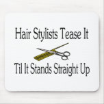 Hair Stylist Tease It Til It Stands Straight Up
