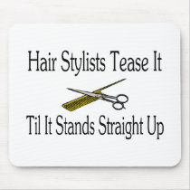 Hair Stylist Tease It Til It Stands Straight Up