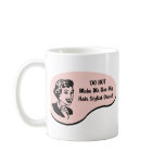 Hair Stylist Voice Coffee Mugs