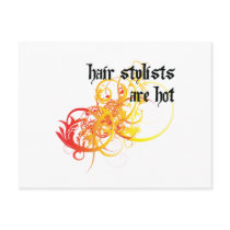 Hair Stylists Are Hot Postcard