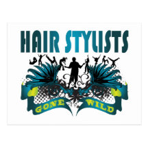 Hair Stylists Gone Wild Postcards