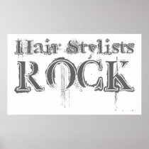 Hair Stylists Rock Print