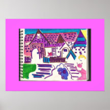 Hairball Alley - The Catasphere Print
