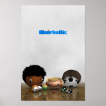 Hairballs movie poster.
