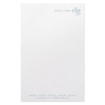 HairDesign1 - Letterhead Personalized Stationery