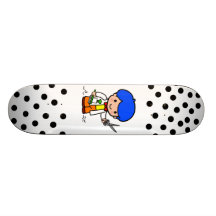 Hairdresser Boy Custom Skateboard
