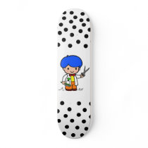 Hairdresser Boy Custom Skateboard