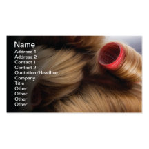Hairdresser Business Card Templates