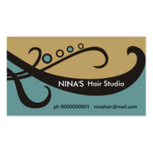 Hairdresser/Hairstylist business cards