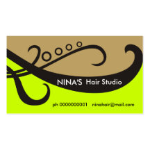 Hairdresser/Hairstylist business cards