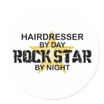 Hairdresser Rock Star by Night