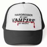 Hairdresser Vampire by Night Trucker Hats