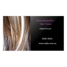 Hairstylist Business Card