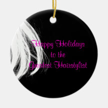 Hairstylist Salon Ornament