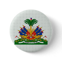 Haiti Coat of Arms detail Pinback Button