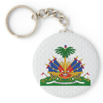 Haiti Coat of Arms detail Key Chain