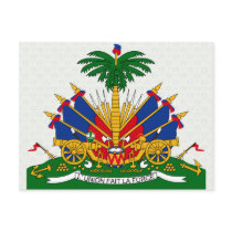 Haiti Coat of Arms detail Post Card
