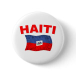Haiti Earthquake Flag Design buttons