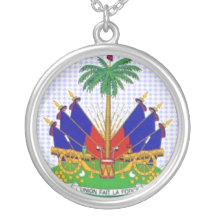 Haiti encircled pendant
