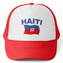 Haiti Flag 1 Mesh Hats