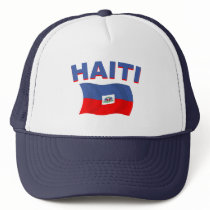 Haiti Flag 2 Trucker Hat