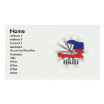 Haiti Flag Map 2.0 Business Card Templates
