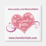 Haiti Relief Valentine Fridge Magnets