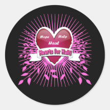Haiti Relief Valentine Stickers
