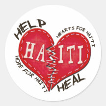 Haiti Relief Valentine Stickers