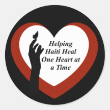 Haiti Relief Valentine Stickers