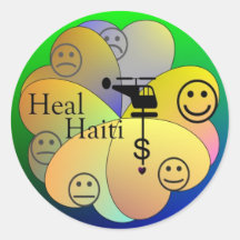Haiti Relief Valentine Stickers