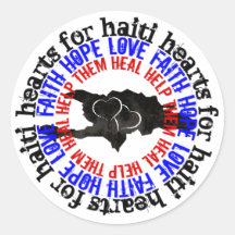 Haiti Relief Valentine Stickers