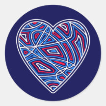 Haiti Relief Valentine Stickers