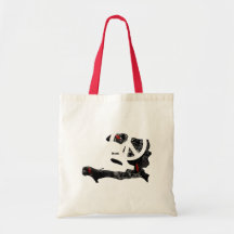 Haiti Trendy Peace Sign with Haitian map Tote Bags