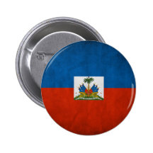 Haitian Flag Button