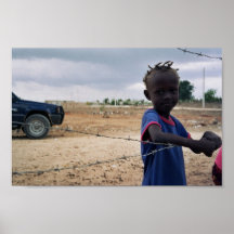 Haitian Girl in the Dominican Republic Print