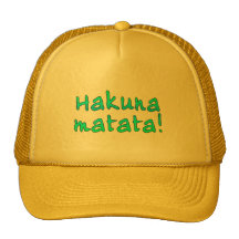 Hakuna Matata on T-shirts, Hoodies, Mugs Trucker Hat