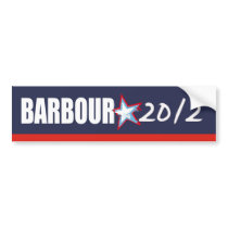 HALEY BARBOUR Election Gear Bumper Sticker